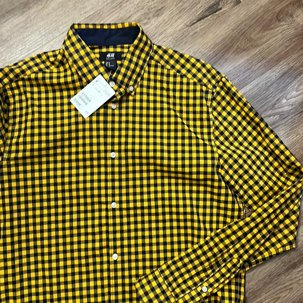 COPY - Men’s Plaid Long Sleeve Button Down Dress Shirt